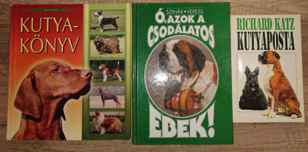 Richard Katz, Szin�k-Veres, G�czi Zolt�n - 3 k�nyv a kuty�kr�l: Kutyaposta, �, azok a csod�latos kuty�k, Kutyak�nyv