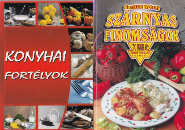 Papp Rita- dr. Farsang Csaba, Cornelia Adam, Hargitai Gyrgy - 4 db szakcsknyv ( egytt ) 1. Szrnyas finomsgok, 2. Konyhai fortlyok, 3. Egszsges, pehelyknny Mzli finomsgok,4. A magas vrnyoms s trendi kezelse