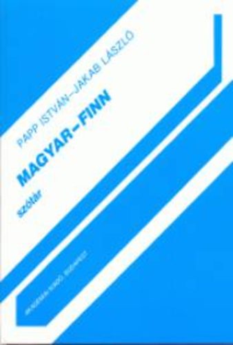 Papp Istv�n-Jakab L�szl� - Magyar-finn sz�t�r