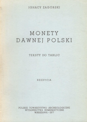 Monety Dawnej Polski - Teksty do tablic