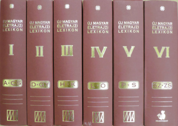 Mark� L�szl� (f�szerk.) - �j magyar �letrajzi lexikon I-VI.