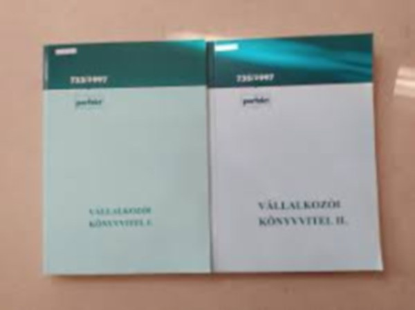 Kozma G�bor, Illy�s Ibolya - V�llalkoz�i k�nyvvitel I-II. + P�ldat�r �s feladatgy�jtem�ny a V�llalkoz�i k�nyvvitel I-II. c�m� zank�nyvh�z
