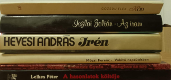 Godzsu Elek, Iszlai Zoltn, Hevesi Andrs, Mzsi Ferenc, Lelkes Pter, Labancz Gyula - Magyar kortrs knyvcsomag