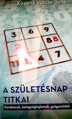 Kiresn Vincze Ilona - A szletsnap titkai - Karakterek, betegsghajlamok, gygymdok