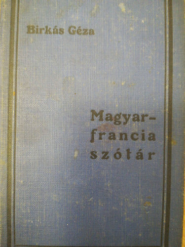 BIRKS GZA - Magyar-francia sztr