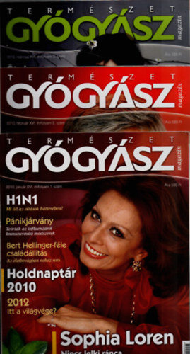 dr Görgei Katalin - Természetgyógyász magazin: 2010/1-12. (teljes évfolyam számonként.)