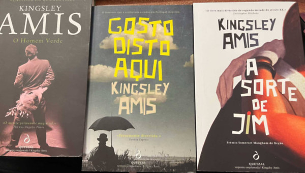 Kingsley Amis - O Homem Verde + Gosto disto aqui + A sorte de Jim