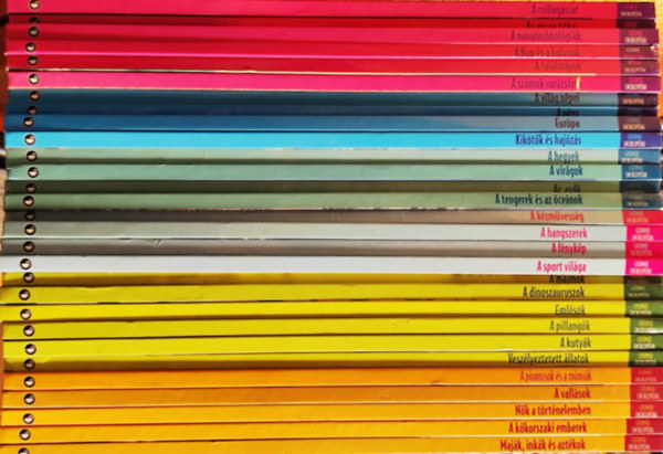 29 db k�tet a Gyermek enciklop�dia sorozatb�l