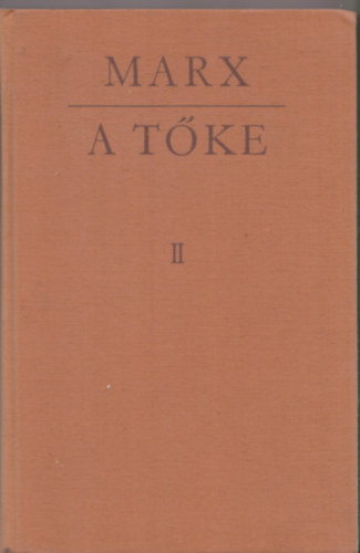 Marx Kroly - A tke II. (A politikai gazdasgtan brlata)- A tke forgalmi folyamata.