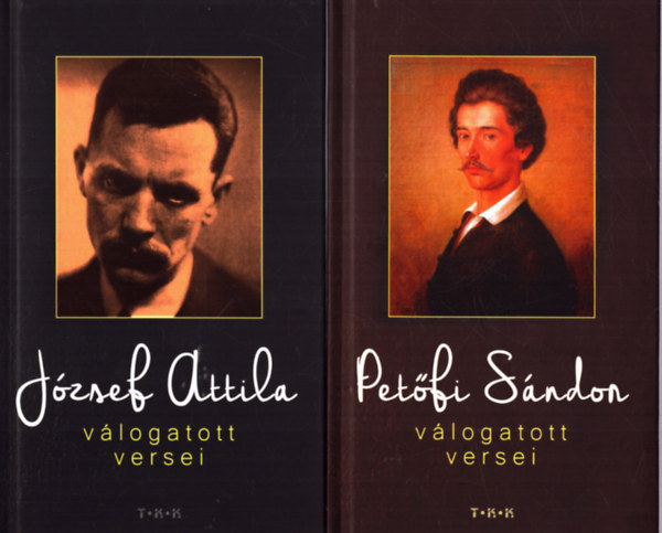 Jzsef Attila, Petfi Sndor - 2 db verses ktet: Jzsef Attila vlogatott versei, Petfi Sndor vlogatott versei