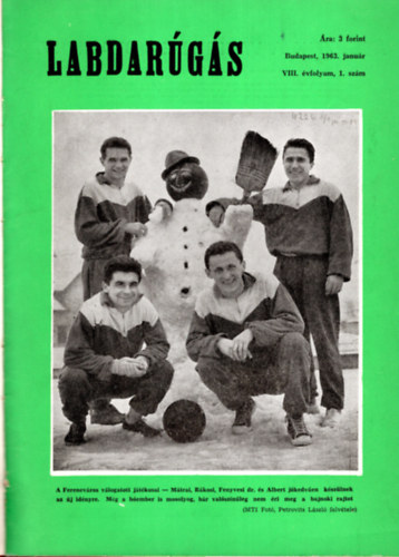 Hoffer Jzsef  (szerk) - Labdargs 1963. IX. vfolyam 1-12. szm (teljes)