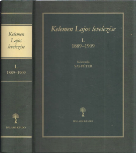 Kelemen Lajos levelezse I. 1889 - 1909
