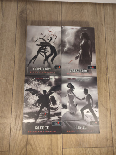 Becca Fitzpatrick - Csitt, csitt sorozat 1-4. (Csitt, csitt / Crescendo / Silence - Vihar eltt / Finale - Vgjtk)