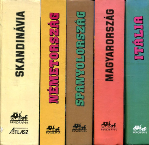 5 db Panorma nagytiknyv