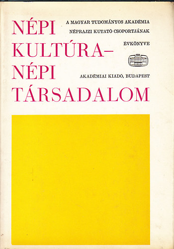 Ortutay Gyula (fszerk.) - Npi kultra - npi trsadalom X.