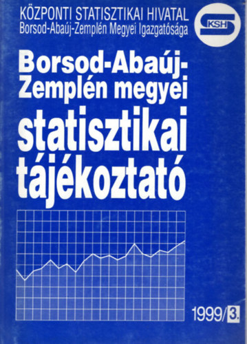 Fejes Lszl, Gruber Hedvig, Dr. Kapros Tiborn - Borsod-Abaj-Zempln megyei statisztikai tjkoztat 1999/3.