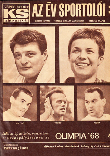 Kutas Istvn (fszerk.) - Kpes sport 1968/1-53. (teljes vfolyam, egybektve)