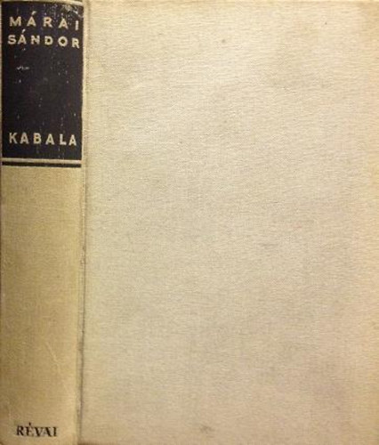 M�rai S�ndor - Kabala