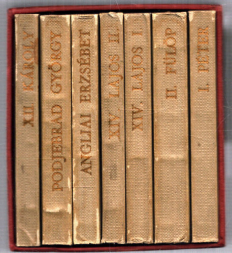 H. Bal�zs �va (szerk.) - �letek �s korok sorozat (7 minik�nyv)