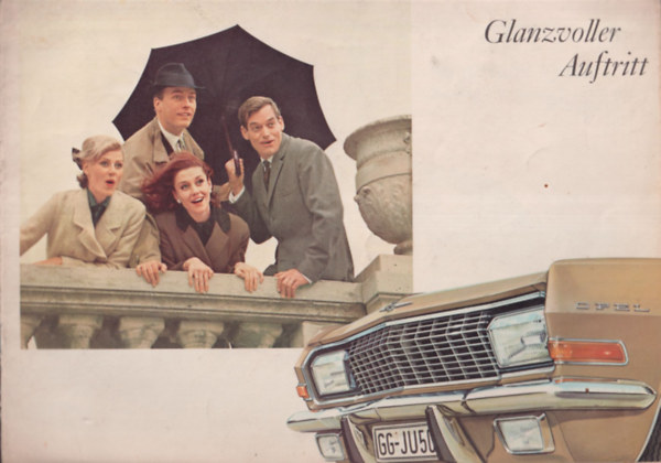 Opel Admiral prospektus - Glanzvoller Auftritt