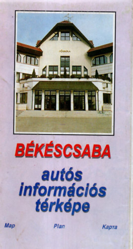 Békéscsaba autós információs térképe