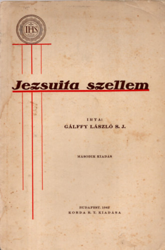 Glffy Lszl - Jezsuita szellem