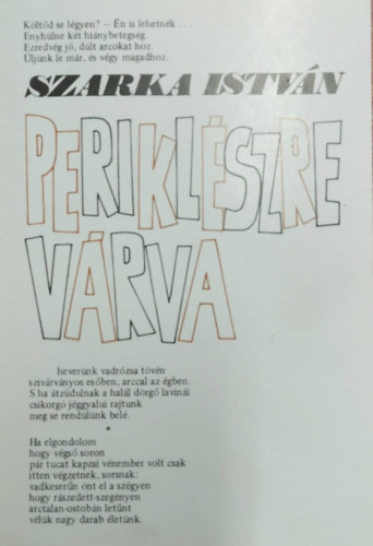 Szarka Istvn - Periklszre vrva