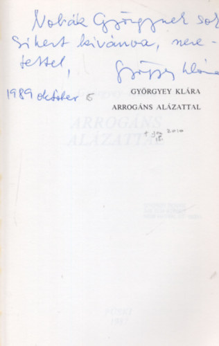 Gy�rgyey Kl�ra - Arrog�ns al�zattal