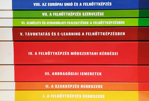 8 db Tanr-tovbbkpzsi fzet