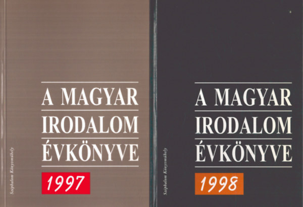 Buda Attila (szerk.) - A magyar irodalom �vk�nyve 1997 �s 1998 (2 db)