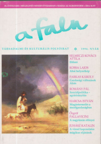Lukcsi Blint (szerk.) - A falu - Trsadalmi s kulturlis folyirat 1994. nyr