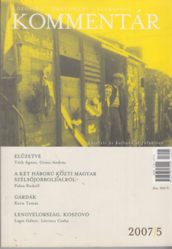 Ablonczy Bal�zs (f�szerk.) - Komment�r 2007/5