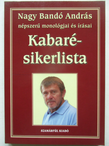 Nagy Bandó András - Kabaré-sikerlista - Nagy Bandó András népszerű monológjai és írásai