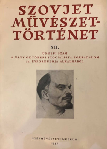 Szovjet mvszettrtnet XII. - nnepi szm