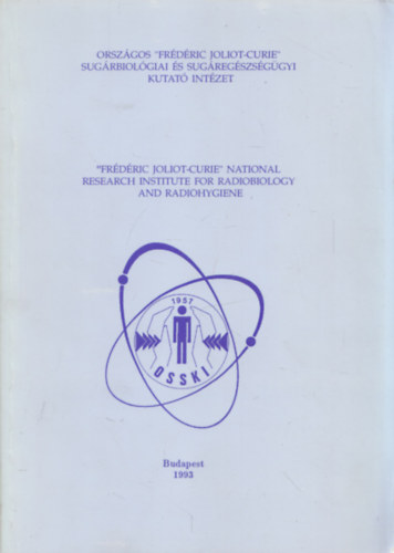 Dr. Igali Sándorné - Országos Frédéric Joilot-Curie Sugárbiológiai és Sugáregészségügyi Kutató Intézet - Közlemények Jegyzéke 1957-1991