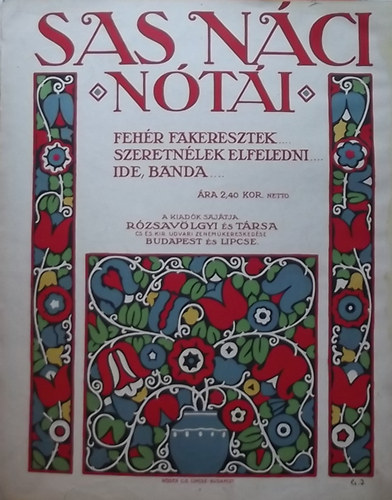 Sas Náci - Sas Náci nótái