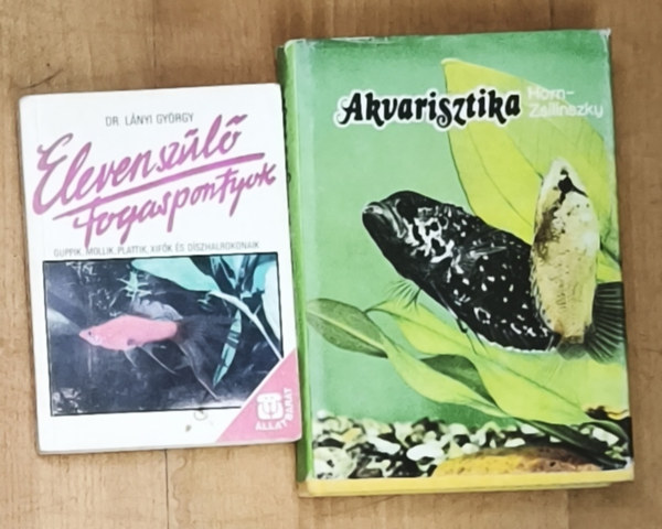 Dr. L�nyi Gy�rgy, Horn-Zsilinszky - Elevensz�l� fogaspontyok + aj�nd�k m�: Akvarisztika