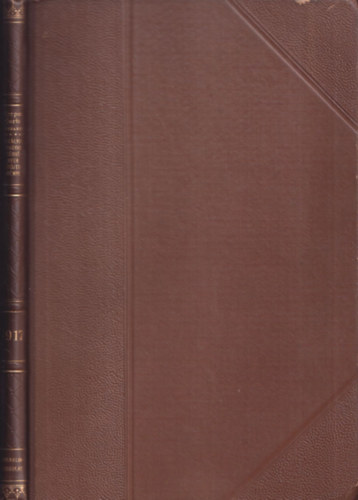 Dr. Trfy Gyula - 1917. vi trvnycikkek (magyar trvnytr)
