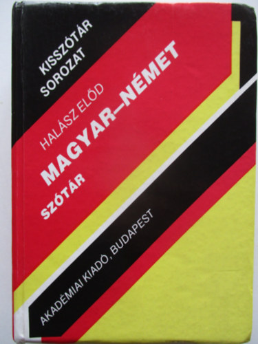 Halsz Eld - Magyar-nmet kissztr (Halsz)