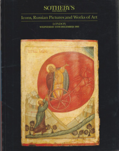 Sotheby's Icons, Russian Pictures and Works of Art (London - Wednesday 15th December 1993)