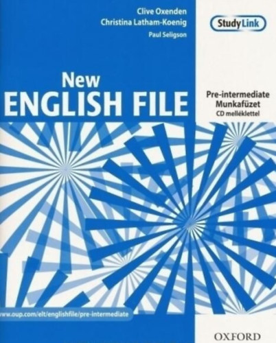 Clive Oxenden, Christina Latham-Koenig, Paul Seligson - New English File Pre-intermediate munkafzet CD mellklettel