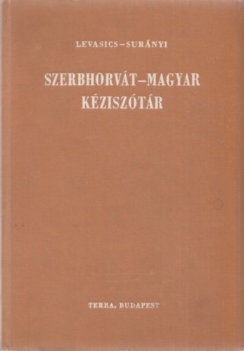Levasics-Surnyi - Szerbhorvt-magyar kzisztr