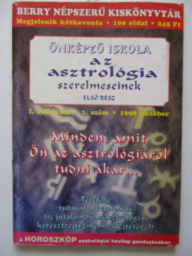 nkpz iskola az asztrolgia szerelmeseinek I. vf. 1. szm. 1998. oktber