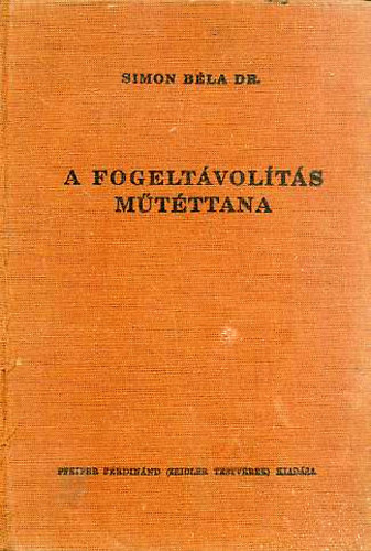 Dr. Simon B�la - A fogelt�vol�t�s m�t�ttana