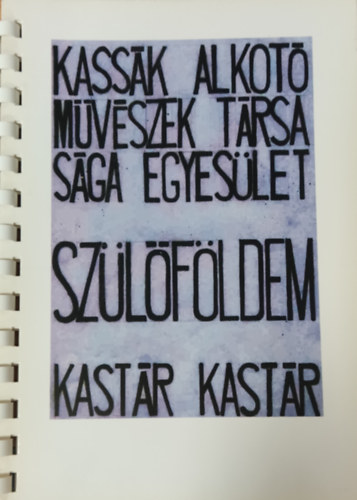Hucskn Kovcs Mria (szerk.), Kutas Rudolf (szerk.) - Kassk Alkotmvszek Trsasga Egyeslet - Szlfldem