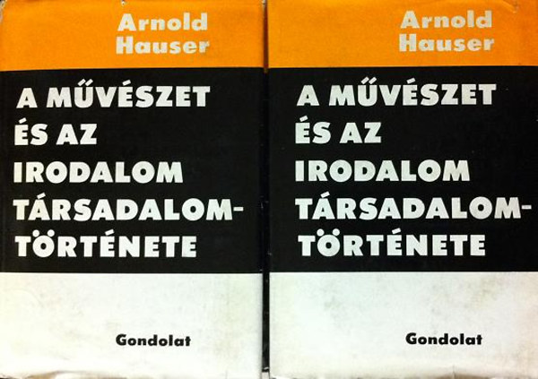 Hauser Arnold - A mvszet s az irodalom trsadalomtrtnete I-II.