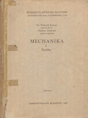 Hrmply Imre - Mechanika i. - Statika