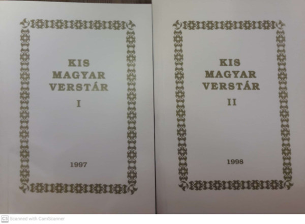 Szab� L�szl� - Kis magyar verst�r I-II.