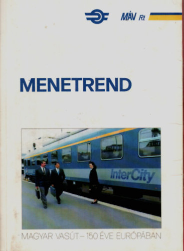 M�V Menetrend - 1996. j�nius 2-t�l 1997. m�jus 31-ig.