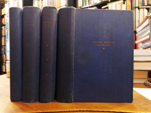 Badics Ferencz (szerk.) - Petőfi Sándor munkái I-IV.